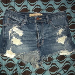 High Waisted Hollister Shorts